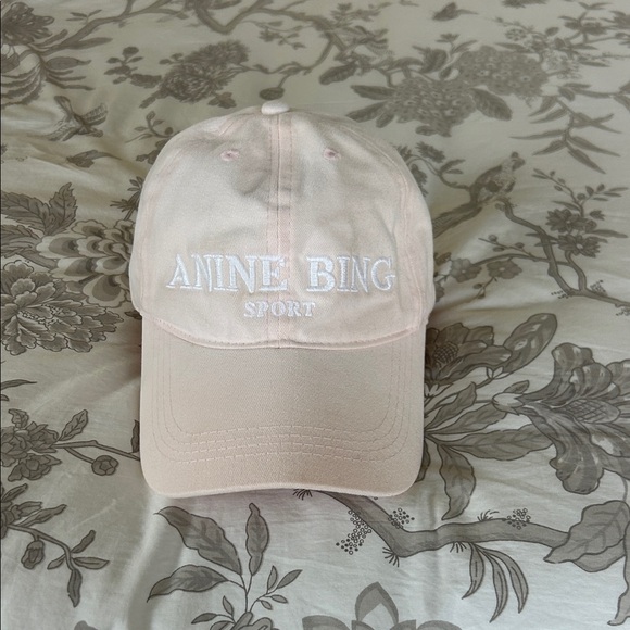 Anine Bing Accessories - Anine Bing Sport Pale Pink Cap